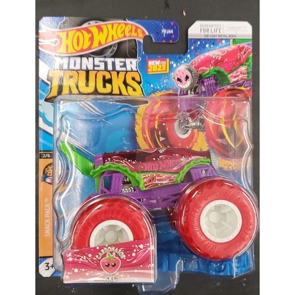 Hot Wheels Monster Trucks-Snack Pack #2 Carbonator 1:64 New For 2023 - Picture 2 of 4